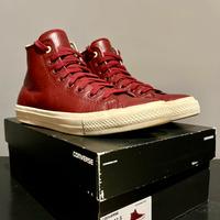 Converse chuck taylor 2 in pelle bordeaux n43