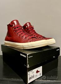 Converse chuck taylor 2 in pelle bordeaux n43