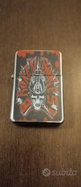 Accendino stile Zippo  Rock Metal Punk 