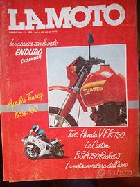 rivista LA MOTO numero 4 anno 1986