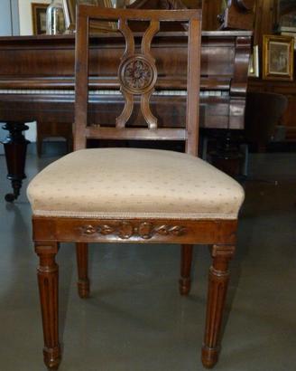 Serie di 6 sedie Luigi XVI