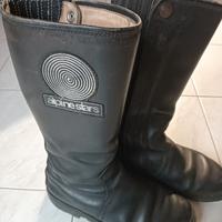 Stivali Alpine Stars moto donna vintage,  tg.38