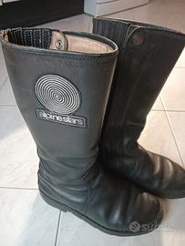 Stivali Alpine Stars moto donna vintage,  tg.38