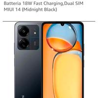 Redmi 13C 8 di Ram 256 GB di memoria interna nero 