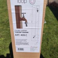 piletta da giardino rotonda corten