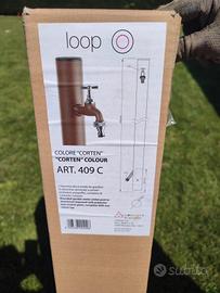 piletta da giardino rotonda corten