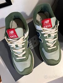 New Balance 574 verdi