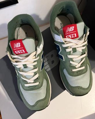New Balance 574 verdi