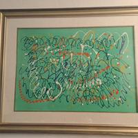 Giulio Turcato olio su tela 50 x70