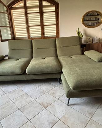 Divano PoltroneSofà - COME NUOVO - Verde Salvia