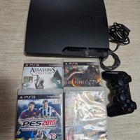 Playstation 3 con gamepad e 4 giochi funzionante 