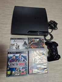 Playstation 3 con gamepad e 4 giochi funzionante 