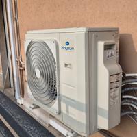 Sistema Climatizzatore con boiler acqua calda