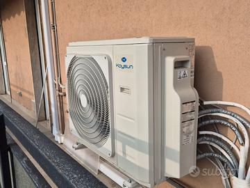 Sistema Climatizzatore con boiler acqua calda