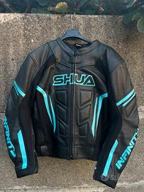 Tuta moto in pelle divisibile da donna SHUA