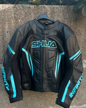 Tuta moto in pelle divisibile da donna SHUA