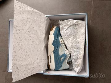 Jordan 4 retro tex denim worn blue