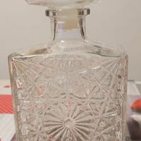 Bottiglia in vetro porta liquore