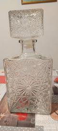 Bottiglia in vetro porta liquore