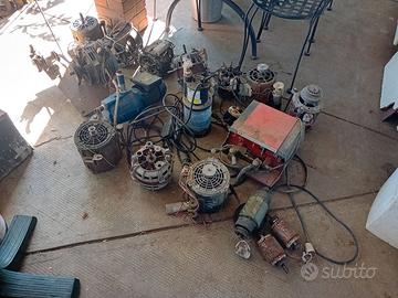 Motori elettrici da banco e sfusi, accessori