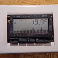 Cronotermostato digitale GECA Opera da incasso 