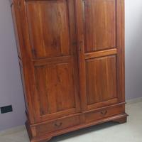 armadio teak massello