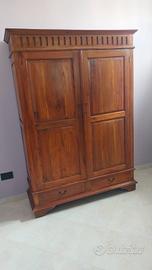 armadio teak massello