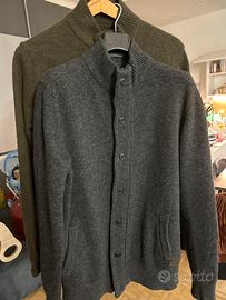 Cardigan in lana Barbour