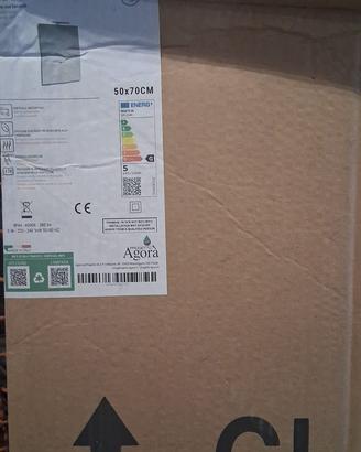 Specchio, bagno LED 50x70 ancora imballato