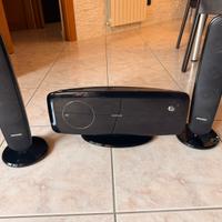 SISTEMA AUDIO SAMSUNG HT-Q100 - POTENTE E COMPATTO