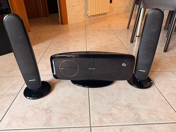 SISTEMA AUDIO SAMSUNG HT-Q100 - POTENTE E COMPATTO