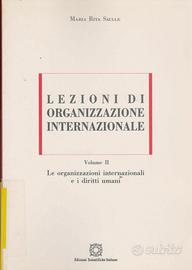 Saulle Lezioni di organizzazione internazionale 2°