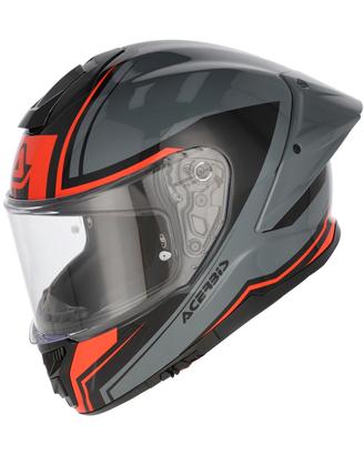 CASCO INTEGRALE ACERBIS TARMAK-X 0027315 GRIGIO RO