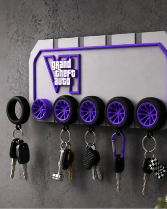 PORTACHIAVI reggichiavi MURO GTA 6