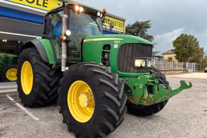 john deere 7530-cambio e motore rifatti