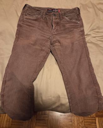 Pantalone velluto JAGGY taglia 29W 32L