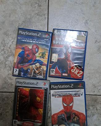Lotto spiderman Ps2