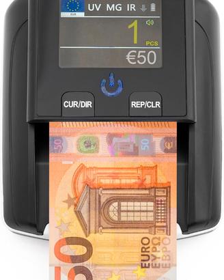 Rilevatore di banconote Zenacasa UV/MG/IR per euro