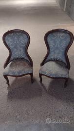 Poltroncine stile barocco