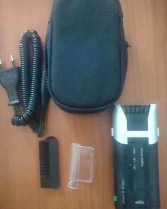 Rasoio e regolatore barba Braun nuovo