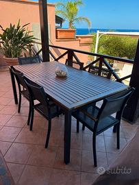 Tavolo Allungabile e 6 Sedie