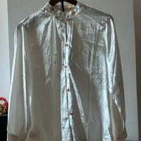 Camicia in raso “Perla”