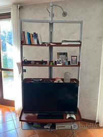 Porta tv /libreria girevole