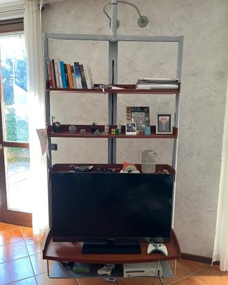 Porta tv /libreria girevole
