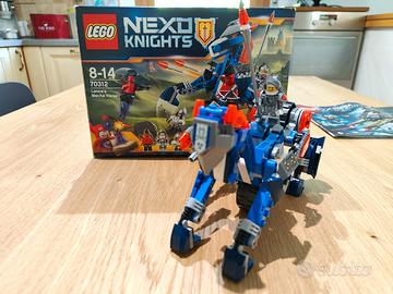 lego nexo knights cavallo meccanico di lance