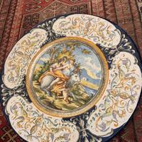 Piatto in maiolica 56cm