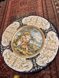Piatto in maiolica 56cm