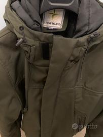 Giubbotto Stone Island Verde Militare Taglia L