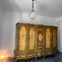 Armadio in stile barocco veneziano 5 ante - 3mt