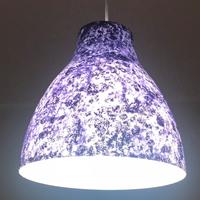 Lampadario con finitura artigianale unica